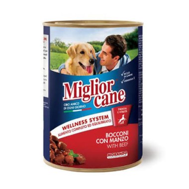 MORANDO MIGLIOR DOG ΚΟΝΣΕΡΒΑ 405gr ΜΕ ΒΟΔΙΝΟ