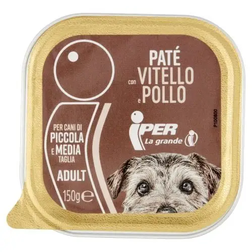 IPER PATE DOG 150gr ΜΟΣΧΑΡΙ & ΚΟΤΟΠΟΥΛΟ