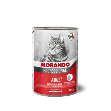 MORANDO PROFESSIONAL CAT ΚΟΝΣΕΡΒΑ 405gr ΜΕ ΒΟΔΙΝΟ