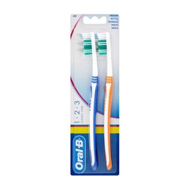 ORAL B ΟΔΟΝΤΟΒΟΥΡΤΣΑ 1+1 1.2.3 ΜΕΤΡΙΑ