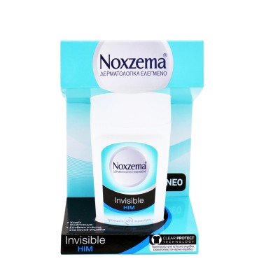 NOXZEMA ROLL ON 50ml INVISIBLE HIM