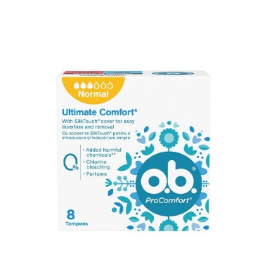 OB PRO COMFORT TAMPON 8τεμ NORMAL