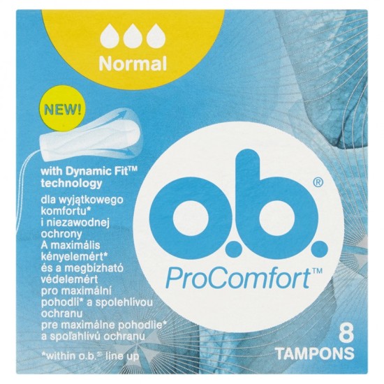 OB PRO COMFORT TAMPON 8τεμ NORMAL