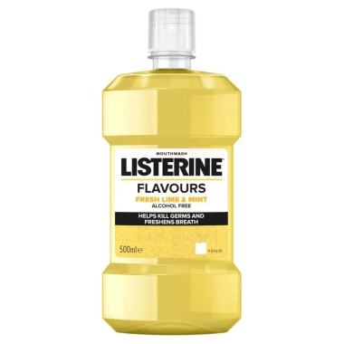 LISTERINE ΣΤΟΜΑΤΙΚΟ ΔΙΑΛΥΜΑ 500ml FRESH LIME & MINT