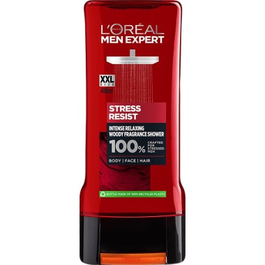 LOREAL ΑΦΡΟΛΟΥΤΡΟ 400ML MEN EXPERT STRESS RESIST RELAXING