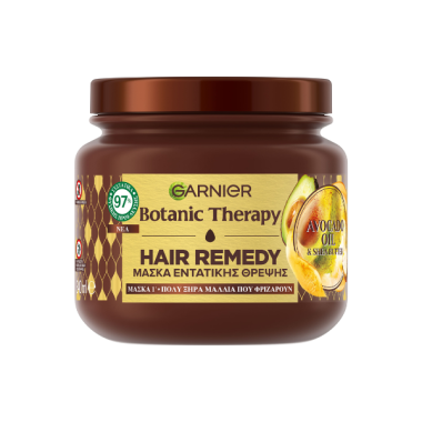 GARNIER BOTANIC THERAPY ΜΑΣΚΑ 340ML AVOCADO OIL&SHEA BUTTER (ΞΗΡΑ ΜΑΛΛΙΑ)