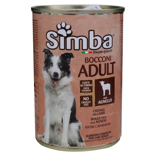 SIMBA DOG ΚΟΝΣΕΡΒΑ 415gr ΑΡΝΙ