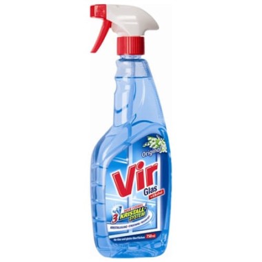 VIR SPRAY ΚΑΘΑΡΙΣΤΙΚΟ ΤΖΑΜΙΩΝ ΜΠΛΕ 750ml