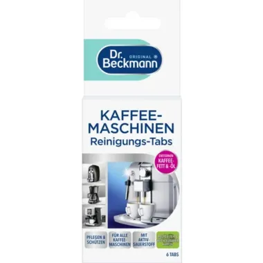 DR.BECKMANN 6 ΤΑΜΠΛΕΤΕΣ ΚΑΘΑΡΙΣΜΟΥ ΚΑΦΕΤΙΕΡΑΣ