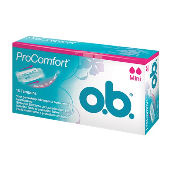 OB PRO COMFORT TAMPON 16τεμ MINI LIGHT DAYS