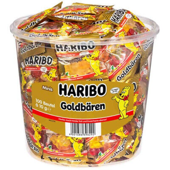 HARIBO ΚΟΥΒΑΔΑΚΙ ΜΙΝΙ ΑΡΚΟΥΔΑΚΙ ZAXΑΡΩΤΑ 10GRX100TEM