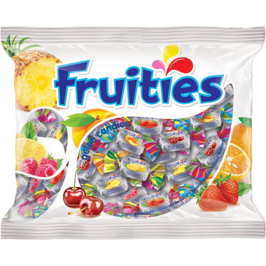 FRUITIES ΚΑΡΑΜΕΛΕΣ ΖΕΛΕ ΜΕ ΔΙΑΦΟΡΕΣ ΓΕΥΣΕΙΣ ΦΡΟΥΤΩΝ 400gr