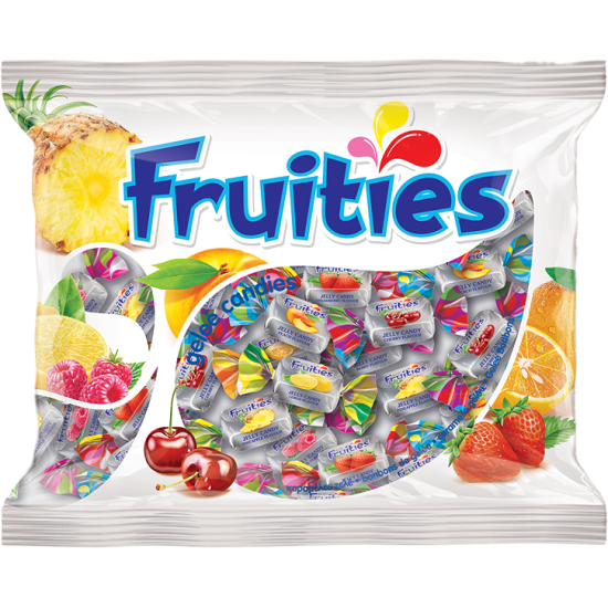 FRUITIES ΚΑΡΑΜΕΛΕΣ ΖΕΛΕ ΜΕ ΔΙΑΦΟΡΕΣ ΓΕΥΣΕΙΣ ΦΡΟΥΤΩΝ 400gr