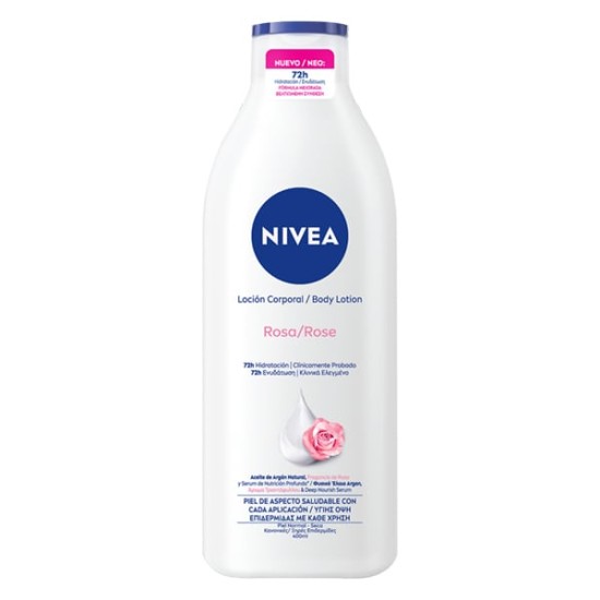 NIVEA BODY LOTION 400ML ROSE