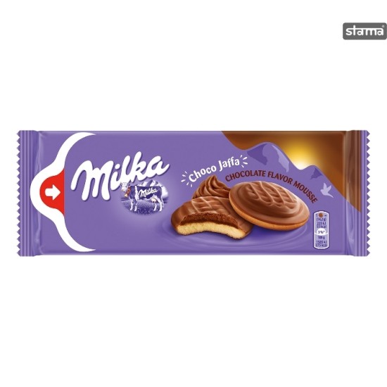 MILKA BISCUITS JAFFA CHOCO 128g