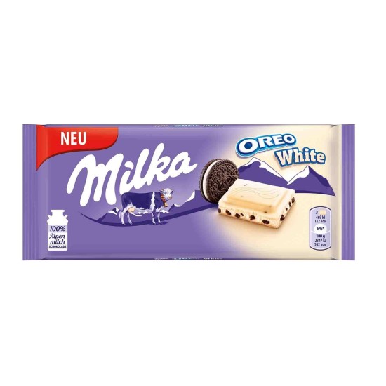 MILKA ΣΟΚΟΛΑΤΑ OREO WHITE 100gr - 22