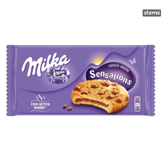 MILKA BISCUITS COOKIE SENSATION WHITE 156g