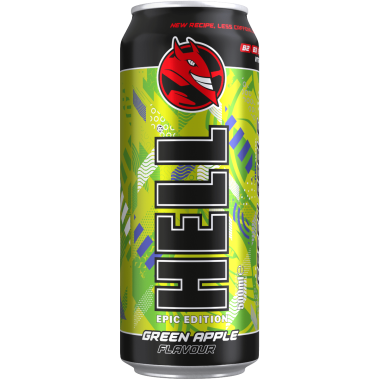 HELL 500ml GREEN APPLE