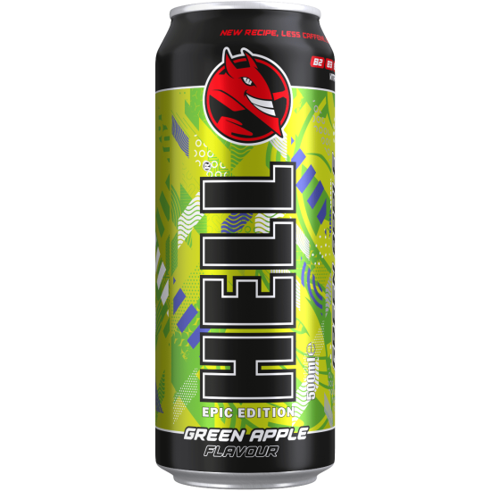 HELL 500ml GREEN APPLE