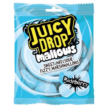 JUICY DROP MALLOWS RASBERRY 100gr JUICY DROP MALLOWS RASBERRY 100gr