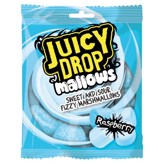 JUICY DROP MALLOWS RASBERRY 100gr