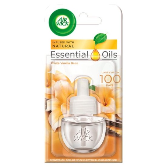 AIR WICK 19ml ELECTRIC REFILL WHITE VANILLA BEAN