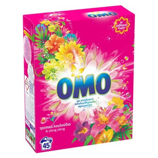 OMO ΣΚΟΝΗ ΠΛΥΝΤΗΡΙΟΥ ΤΡΟΠΙΚΑ ΛΟΥΛΟΥΔΙΑ 45μεζ.