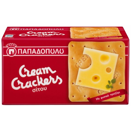 ΠΑΠΑΔΟΠΟΥΛΟΥ CREAM CRACKERS ΣΙΤΟΥ 140GR