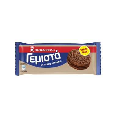 ΠΑΠΑΔΟΠΟΥΛΟΥ ΓΕΜΙΣΤΑ ΜΠΙΣΚΟΤΑ 58GR ΜΕ ΓΕΥΣΗ ΣΟΚΟΛΑΤΑ