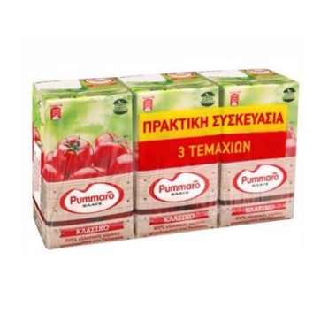 PUMMARO PASSATA ΚΛΑΣΙΚΟ 3Χ250gr