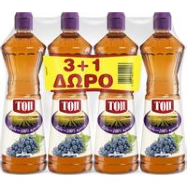 ΤΟΠ ΞΥΔΙ ΕΡΥΘΡΟ 3+1 ΔΩΡΟ 350ML