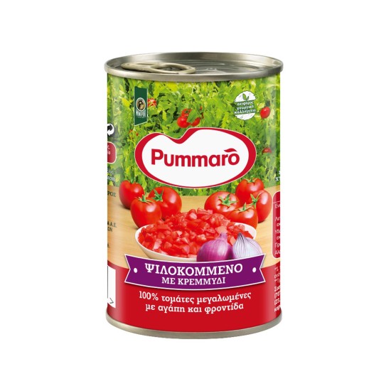 PUMMARO 400gr ΤΟΜΑΤΑΚΙ ΨΙΛΟΚΟΜΜΕΝΟ ΜΕ ΚΡΕΜΜΥΔΙ