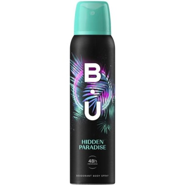 BU BODY SPRAY 150ml HIDDEN PARADISE