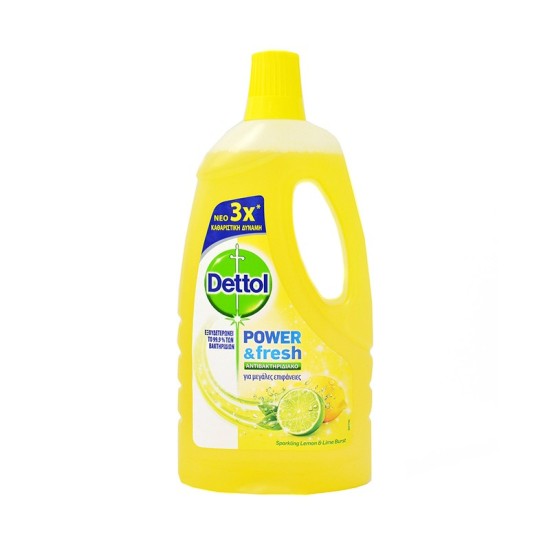 DETTOL ΥΓΡΟ ΚΑΘΑΡΙΣΜΟΥ ΓΙΑ ΟΛΕΣ ΤΙΣ ΧΡΗΣΕΙΣ 1000ML ΛΕΜΟΝΙ