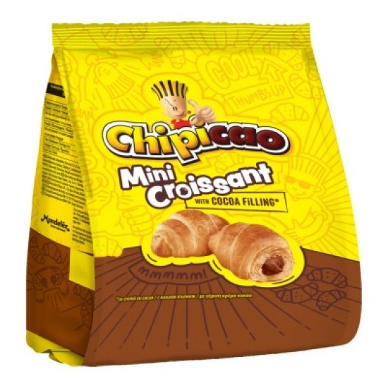 7DAYS MINI ΚΡΟΥΑΣΑΝΑΚΙΑ CHIPICAO 60GR ΚΑΚΑΟ