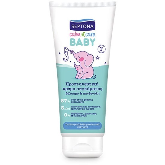 SEPTONA BABY ΠΡΟΣΤΑΤΕΥΤΙΚΗ ΚΡΕΜΑ ΣΥΓΚΑΜΑΤΟΣ 100ml ΒΑΛΣΑΜΟ & ΠΑΝΘΕΝΟΛΗ