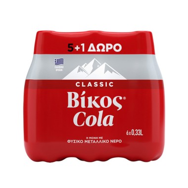 ΒΙΚΟΣ (6ΑΔΕΣ) 5+1  COLA 330ml
