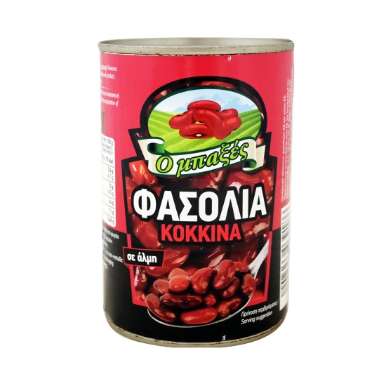 Ο ΜΠΑΞΕΣ ΦΑΣΟΛΙΑ ΚΟΚΚΙΝΑ ΣΕ ΑΛΜΗ  400gr