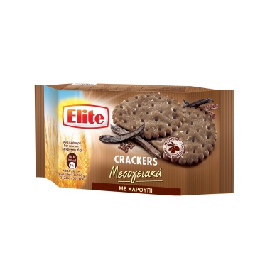 ELITE CRACKERS ΜΕ ΧΑΡΟΥΠΙ 105gr