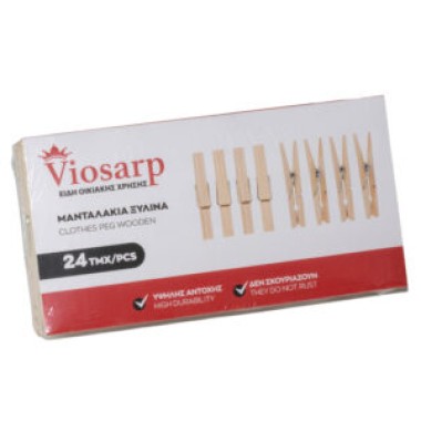 VIOSARP ΜΑΝΤΑΛΑΚΙΑ ΞΥΛΙΝΑ 24ΤΕΜ