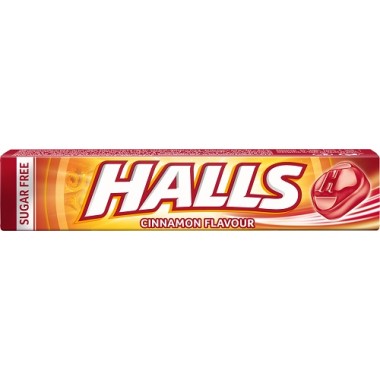 HALLS (GR) ΜΑΣΟΥΡΙ (20*33,5gr)CINNAMON