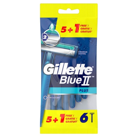 GILLETTE 5+1 ΞΥΡΑΦΑΚΙΑ BLUE PLUS ΣΤΑΘΕΡΟ