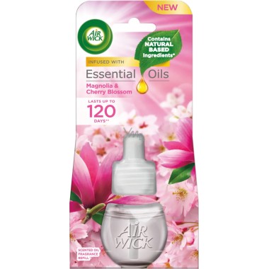AIR WICK 19ml ELECTRIC REFILL ΡΟΖ MAGNOLIA&CHERRY