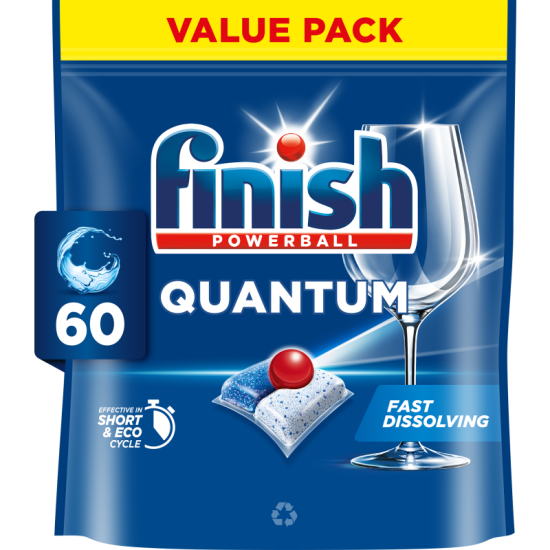 FINISH ΤΑΜΠΛΕΤΕΣ 60 VALUE PACK ALL IN 1 QUANTUM