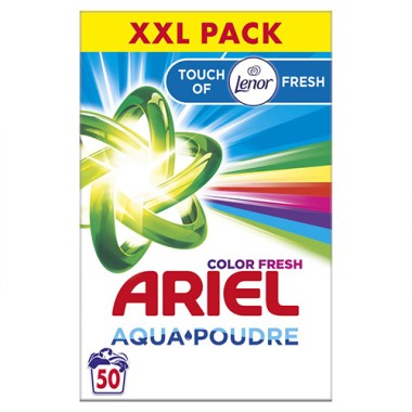 ARIEL ΣΚΟΝΗ 50μεζ. COLOR FRESH TOUCH OF LENOR