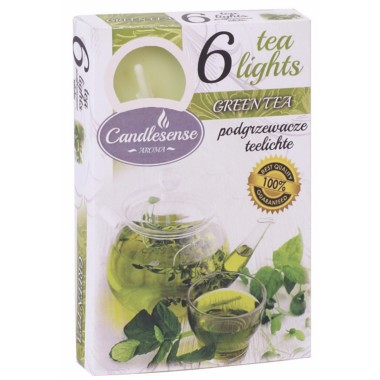CANDLESENSE ΚΕΡΙΑ ΡΕΣΩ 6ΤΕΜ ΠΡΑΣΣΙΝΟ ΤΣΑΙ