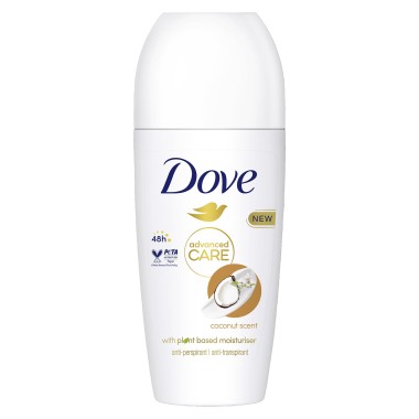 DOVE ROLL ON ADVANCED COCONUT 50ml