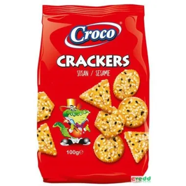 CROCO ΚΡΑΚΕΡ 100GR BLACK &WHITE SESAME
