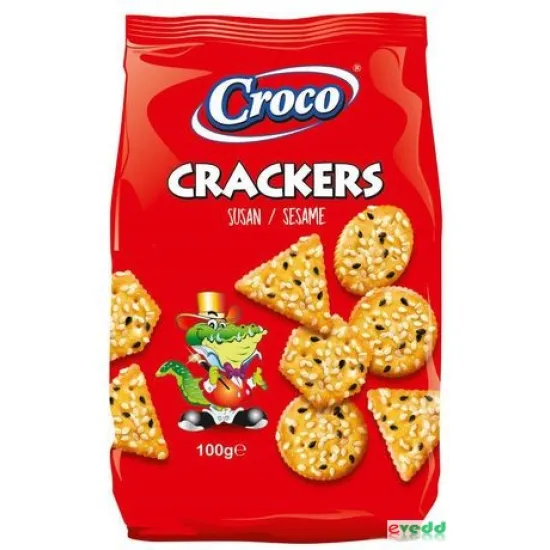 CROCO ΚΡΑΚΕΡ 100GR BLACK &WHITE SESAME