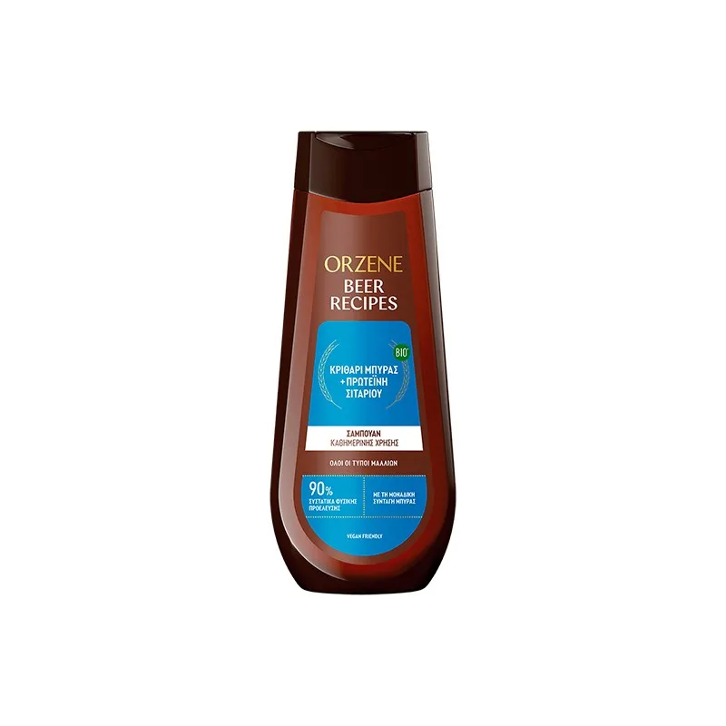 ORZENE ΣΑΜΠΟΥΑΝ ΠΡΩΤΕΙΝΗ ΚΡΙΘΑΡΙΟΥ/ΚΑΘΗΜΕΡΙΝΗ ΧΡΗΣΗ 400ml